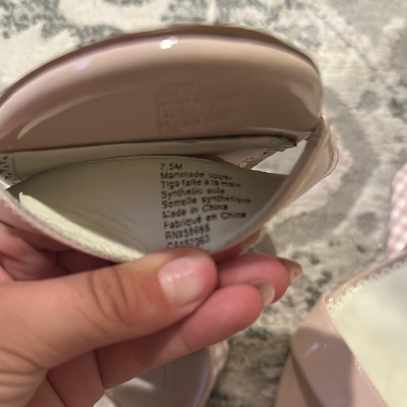 1901 Pink Gingham Women's Sandals - Picture 5 of 5